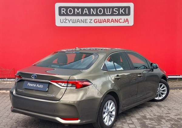 Toyota Corolla cena 100780 przebieg: 37831, rok produkcji 2022 z Mordy małe 379